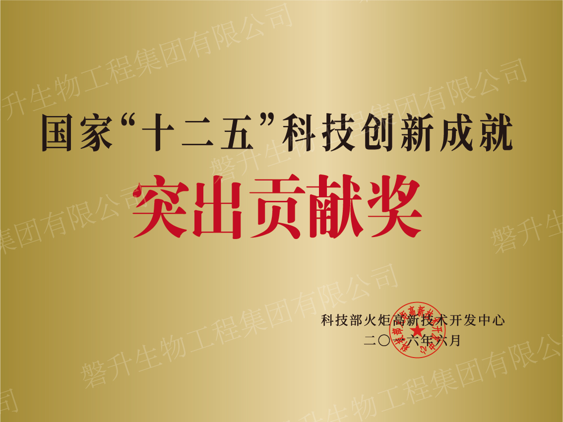 國家”十二五“科技創(chuàng)新成就突出貢獻(xiàn)獎(jiǎng)
