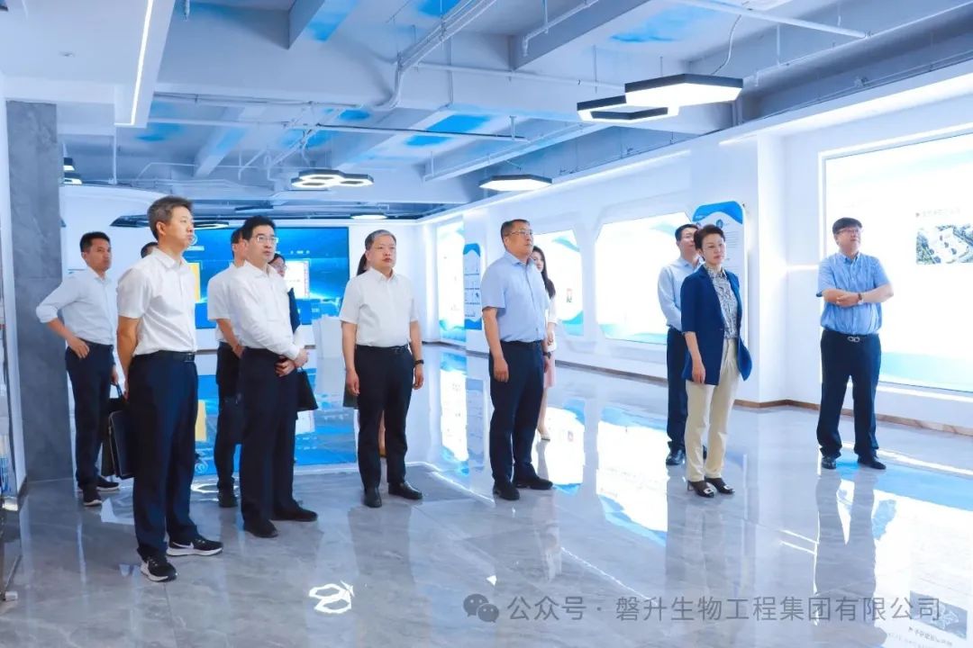山東省副省長王桂英一行蒞臨磐升集團調研指導